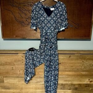Anthropologie Laia Jumpsuit, Small Petite
